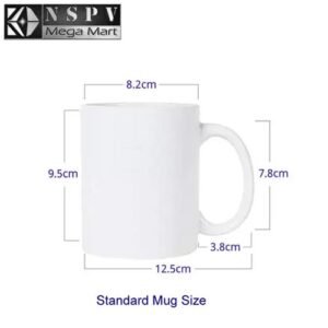 No One Cares Personalised White Ceramic Coffee Mug for gifting